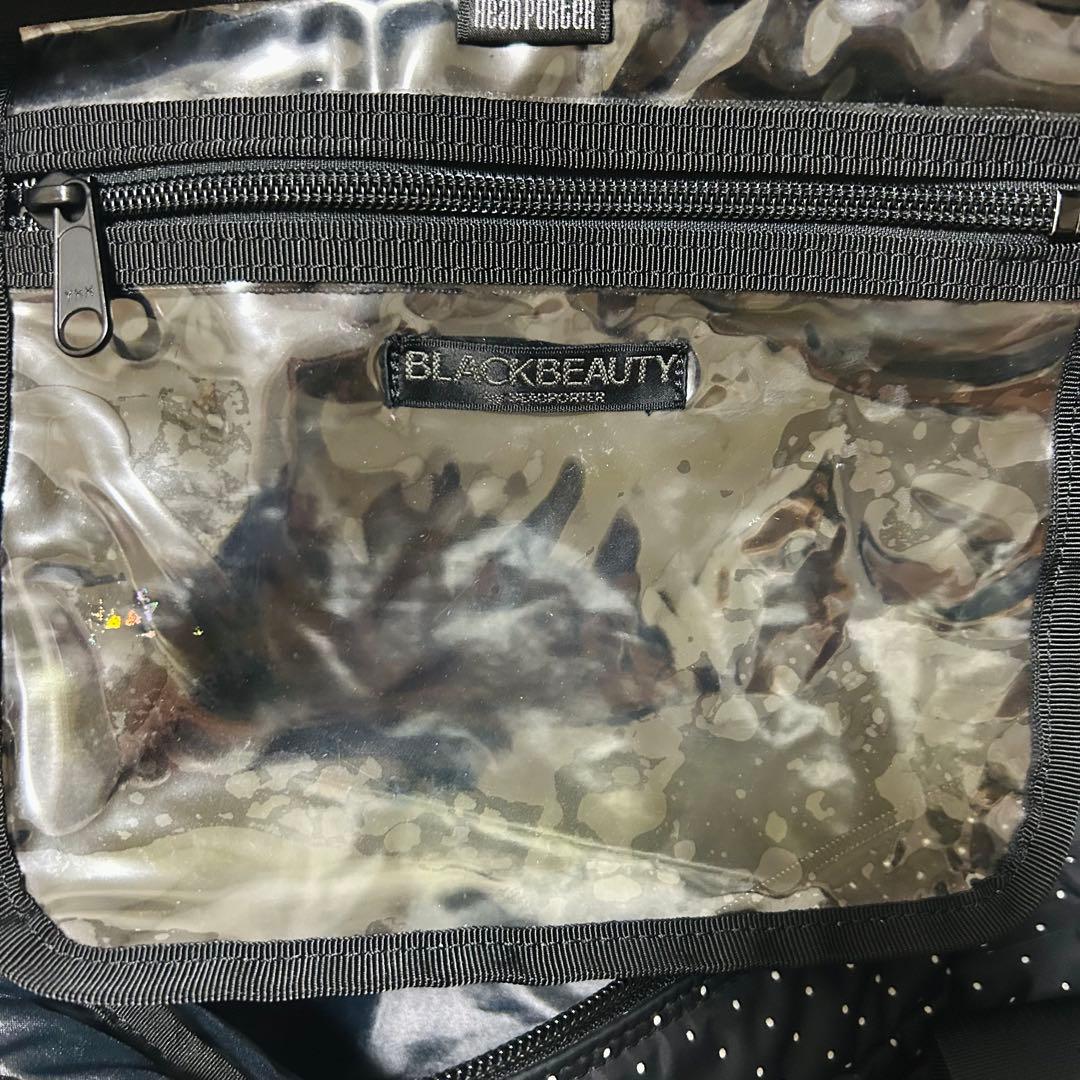 【廃盤品・極美品】HEAD PORTER ボストンバッグ BLACKBEAUTY