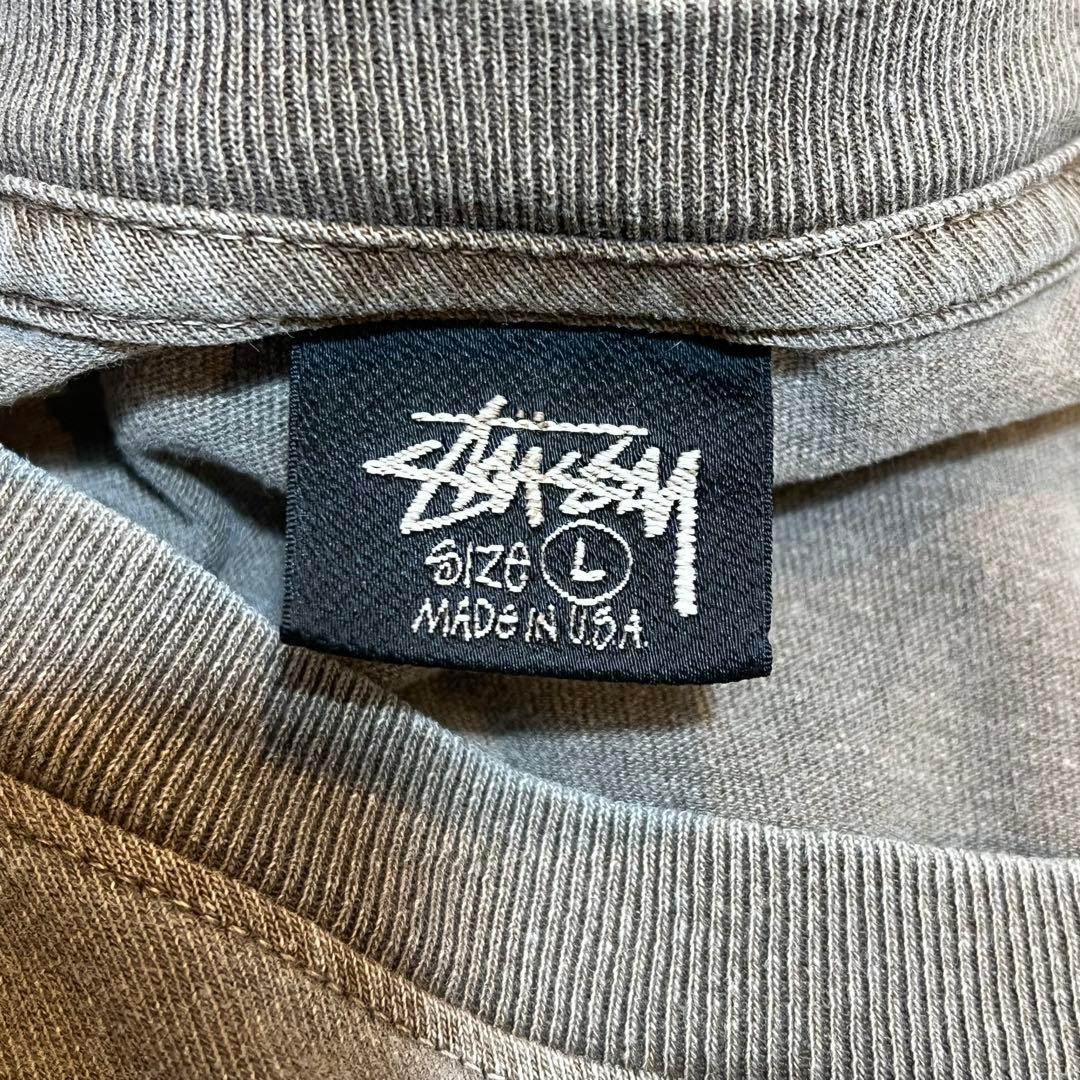 stussy 半袖Tシャツ　L ブラウン