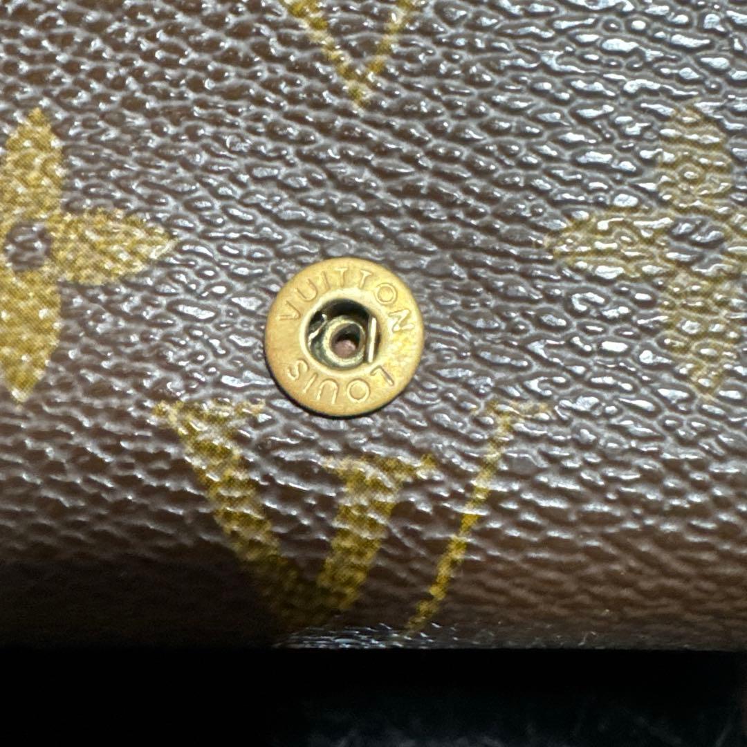 ⑦☆良品☆ モノグラム♪Ｌ字型ファスナー財布
