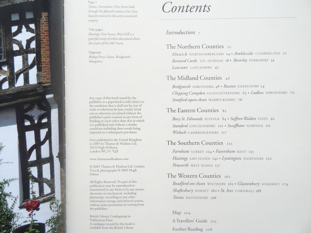 洋書◆イングランドの美しい町の写真集 本 イギリス 英国 建築 風景 景色
