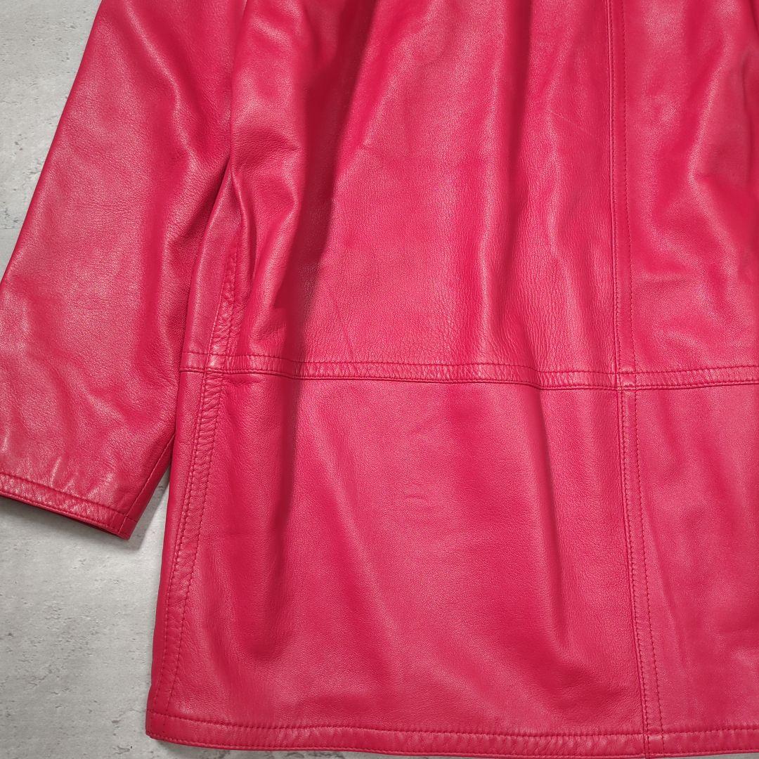 【80~90s】 Valentino Garavani LeatherCoat