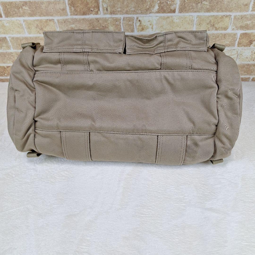 PORTER　ラブアンドピース　ボストンバッグ　ドラム　2WAY 　ベージュ