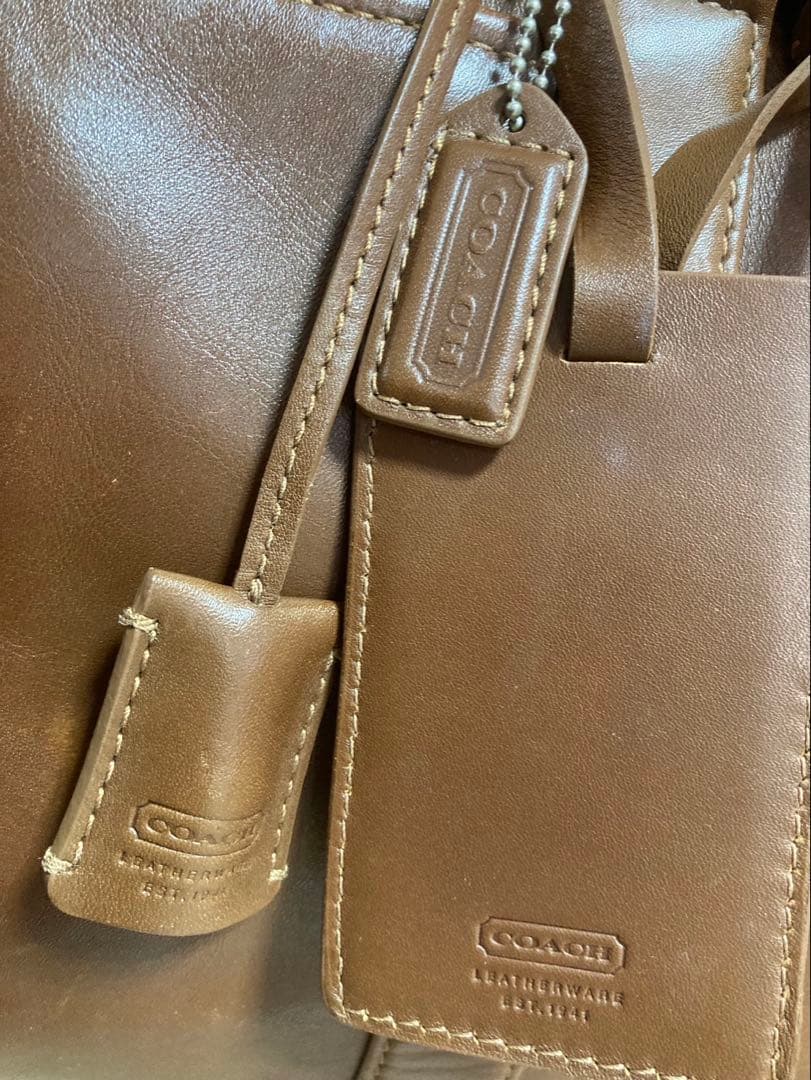 COACHのトラベルボストンバッグ