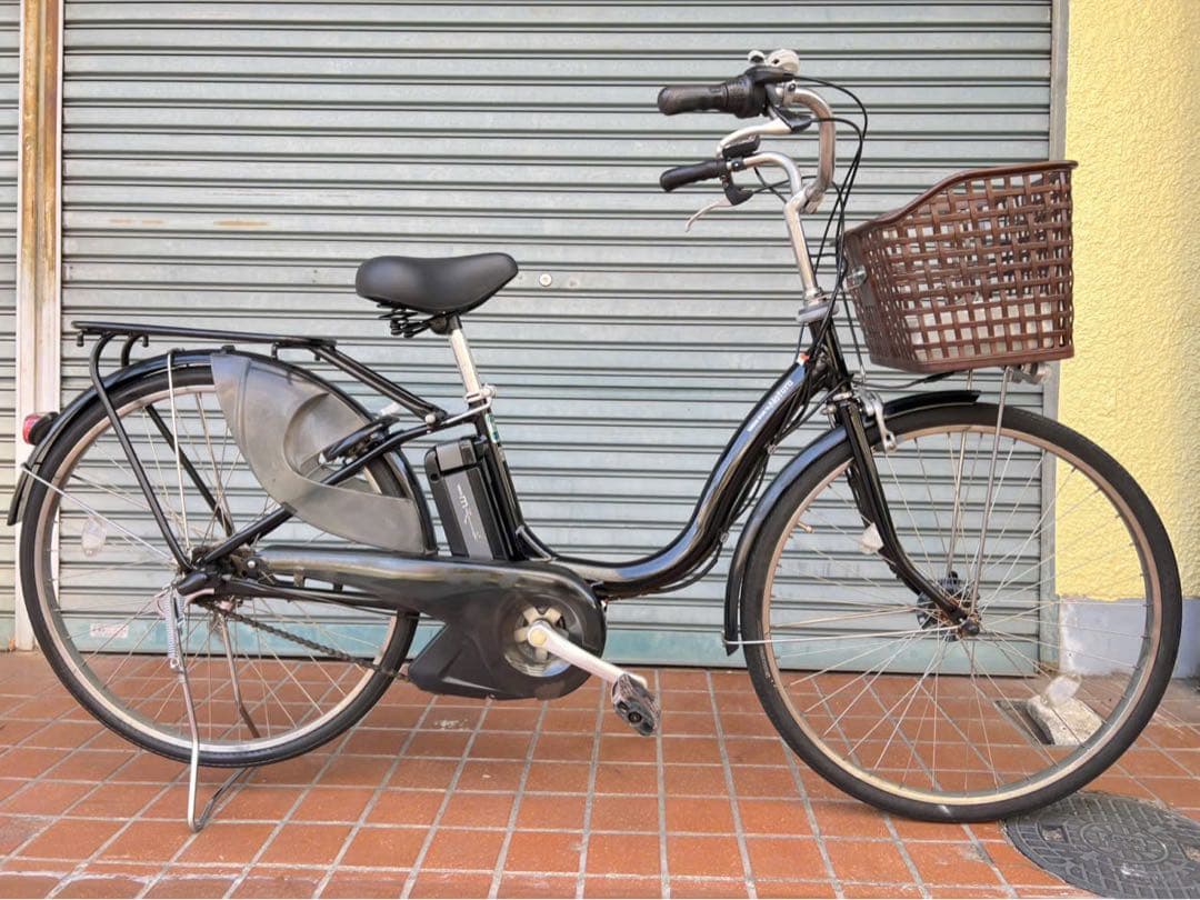 関西限定ヤマハPASNATURA電動アシスト自転車26インチバッテリー8.9Ah