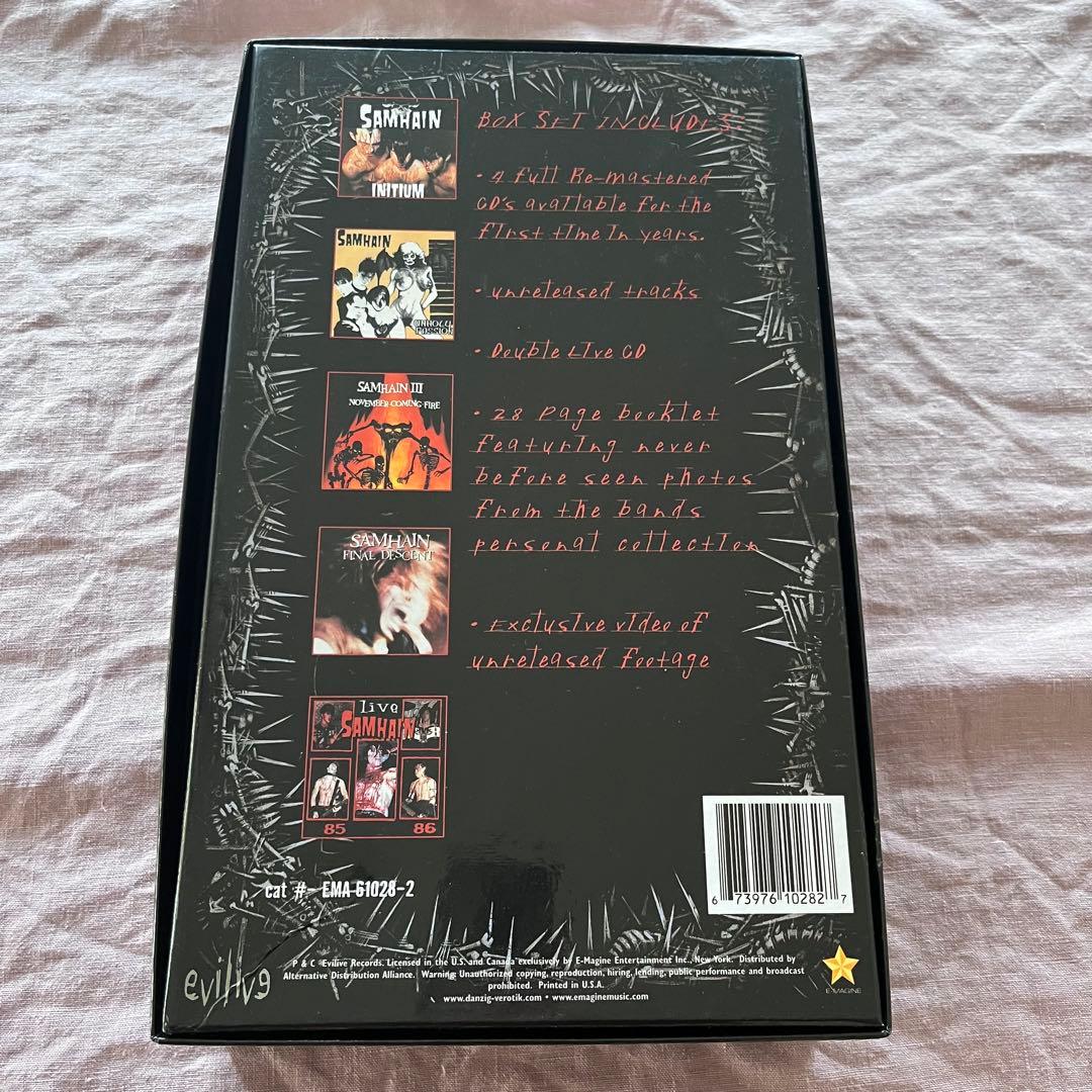 洋楽 SAMHAIN - Box Set CD VHS
