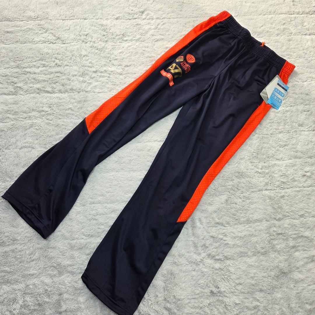 アシックスASICS ジャージ上下セット XL　ランニング　スポーツ　オレンジ