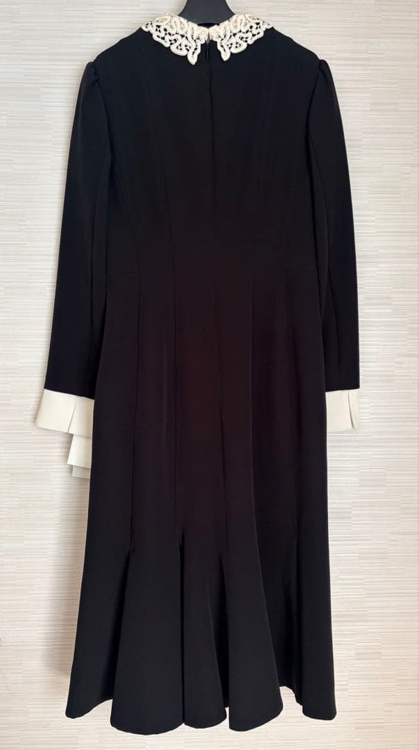 新品タグ付き2.6万円CELFORD刺繍襟2wayワンピース38セルフォードM