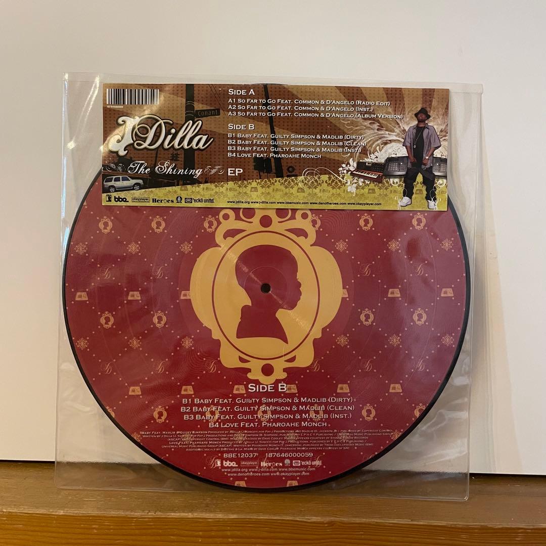 おまけ付 J Dilla The Shining EP ピクチャー盤 レコード