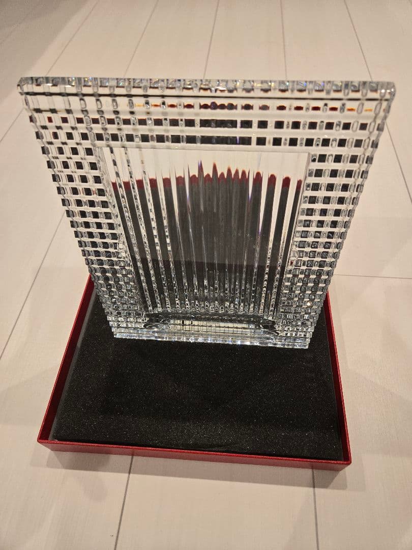 【新品未使用】Baccarat 　アイフォトフレーム