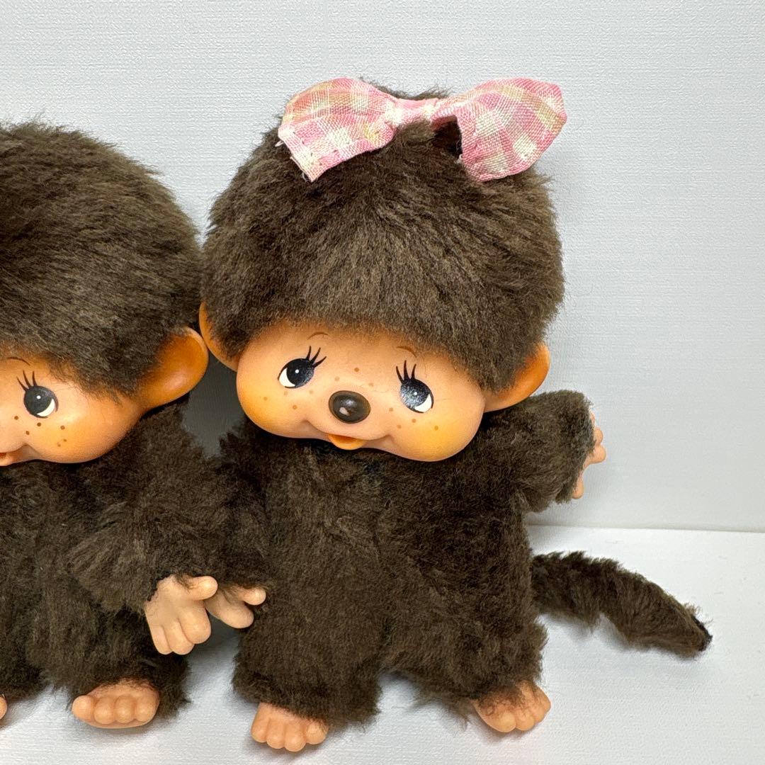 ビンテージ マイチッチ 2体セット モンチッチ monchhichi 1510