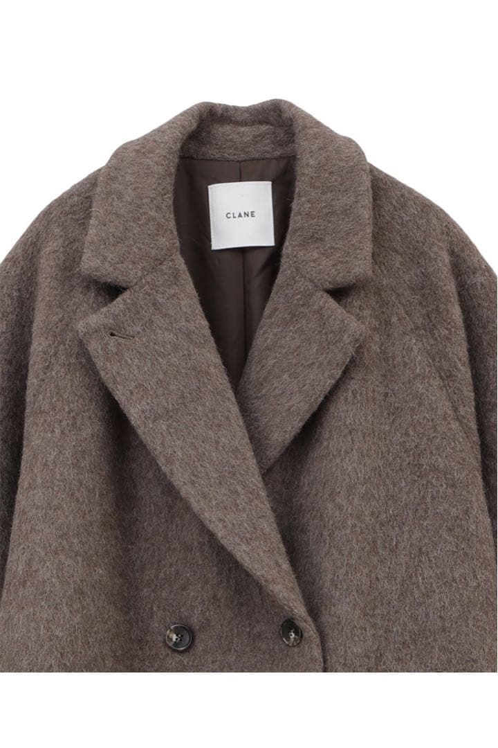 美品　クラネ　ダブルウールロングコート　サイズ0 ミラオーウェン