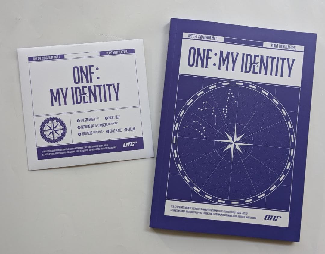 ★非売品◆サインCD◆ONF◆ONF:MY IDENTITY