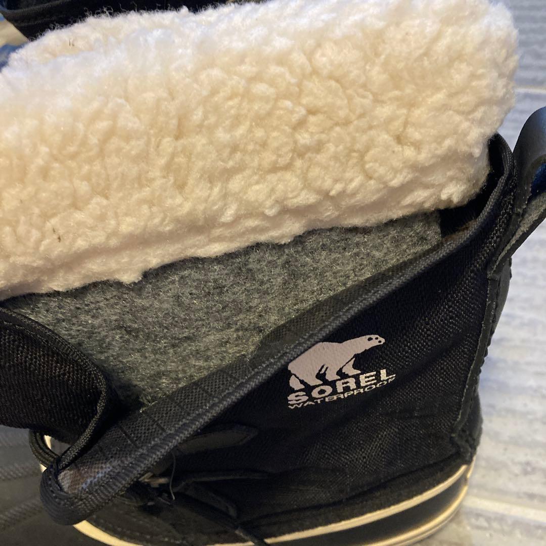 SOREL 防水ブーツ 黒24㎝