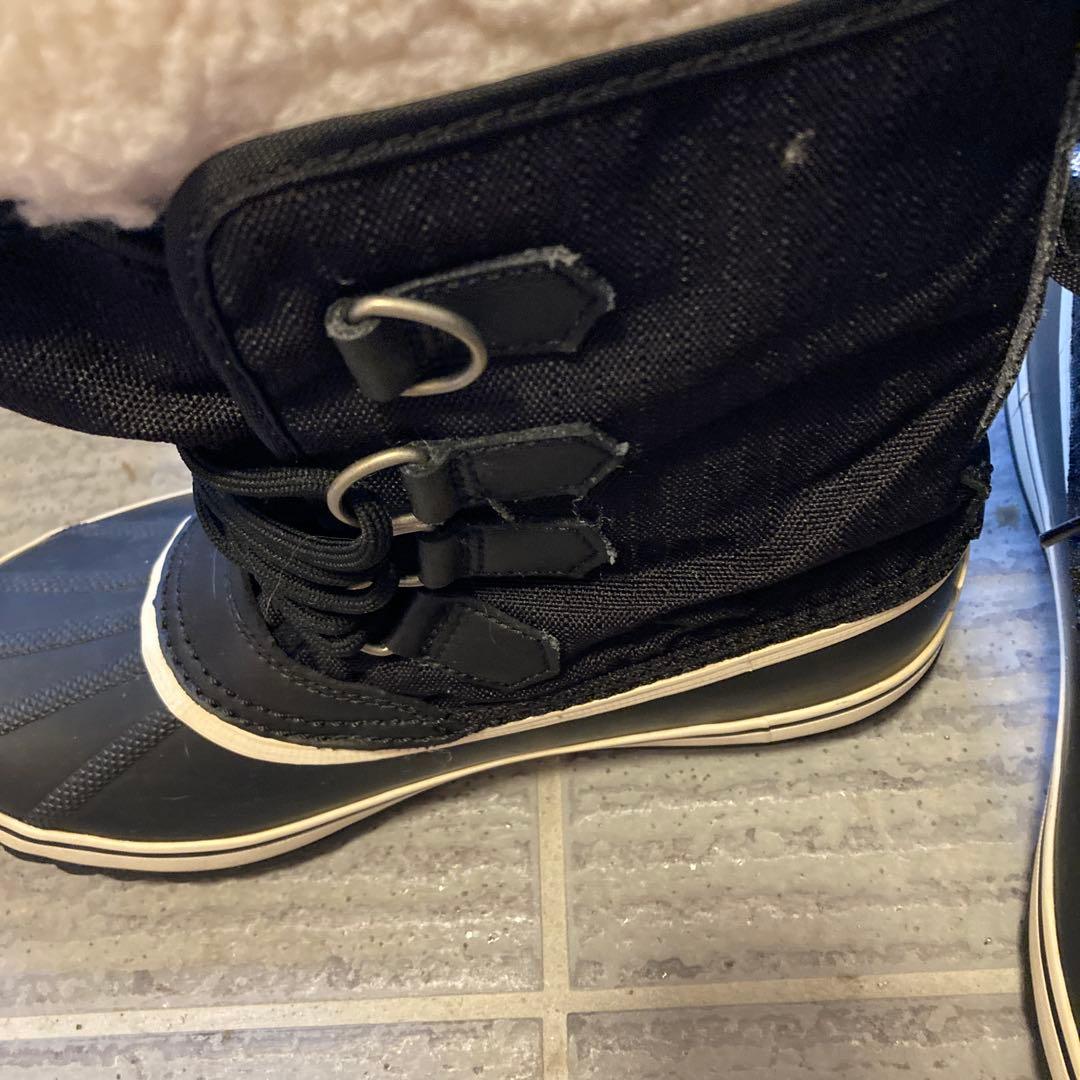 SOREL 防水ブーツ 黒24㎝