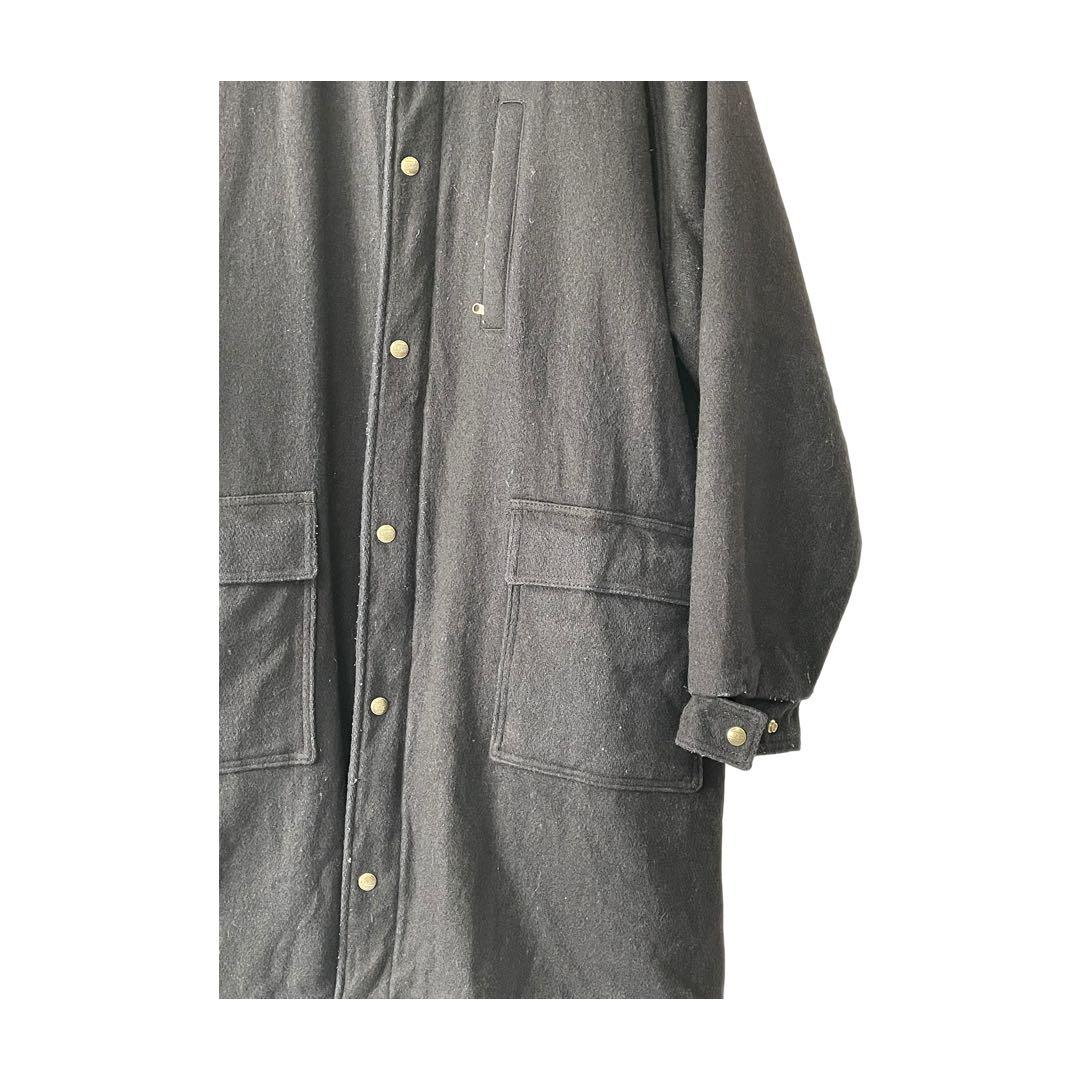 激レア USA製 80s L.L.Bean ウール ストームコート 濃紺