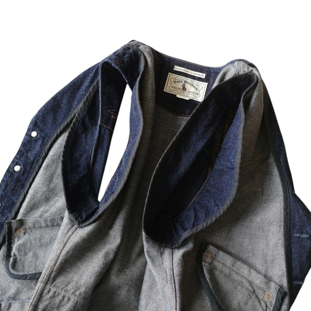 d*。様 RRL LIMITED EDITION POLO WESTERN デニ