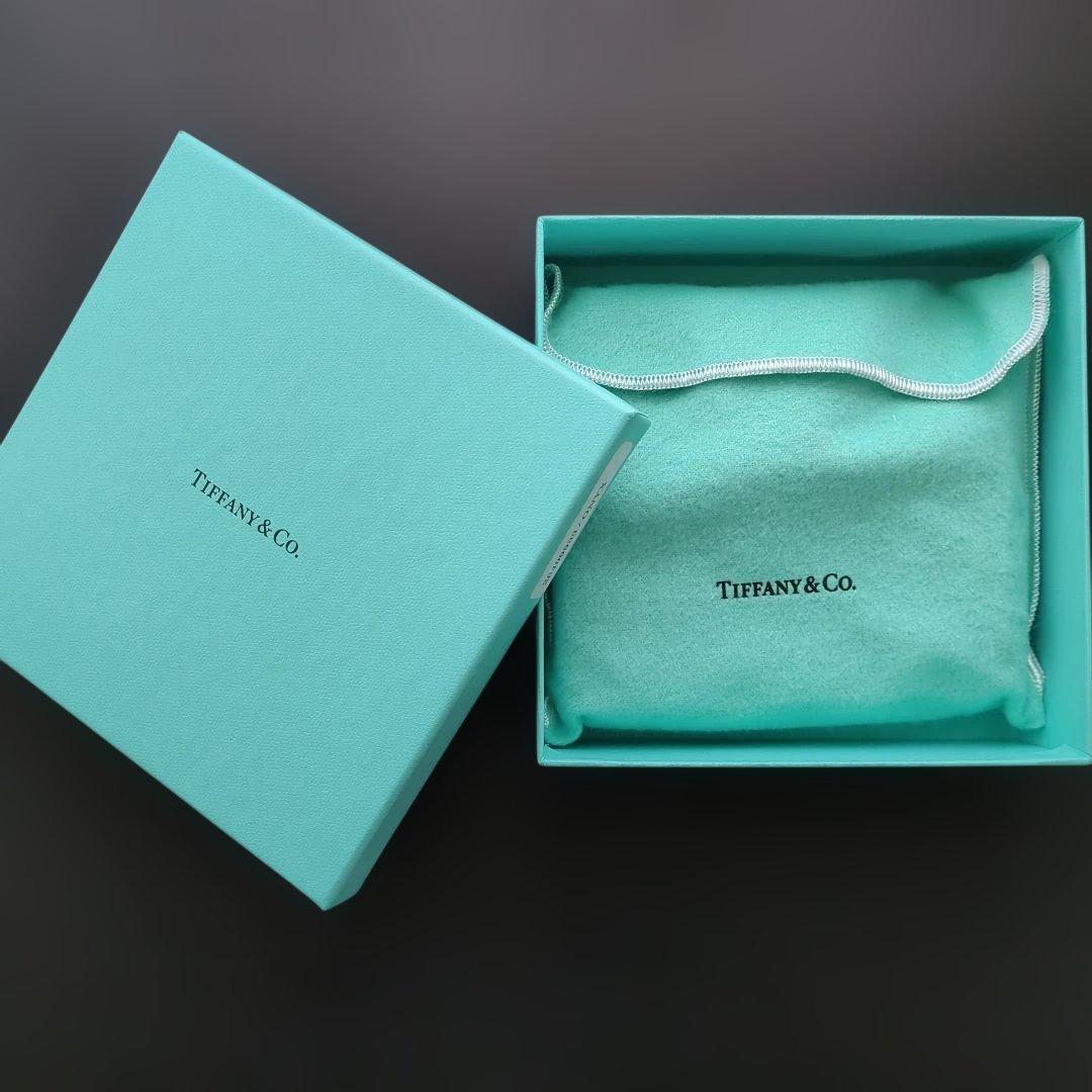 未使用美品✨TIFFANY ターンロック 折り財布 ブラック ティファニーブルー