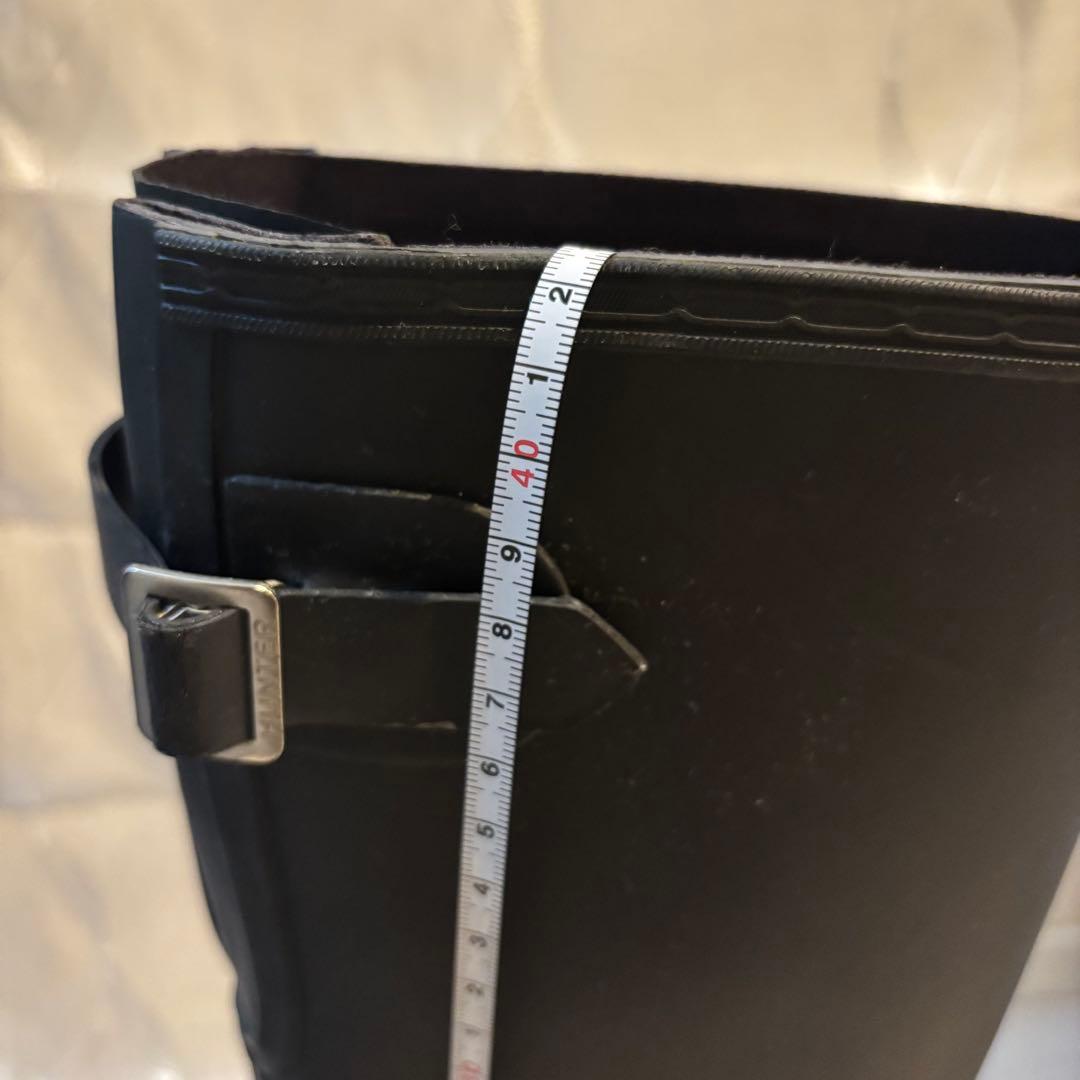 ⭐️大人気⭐️HUNTER レインブーツ UK6 25cmブラック 長靴