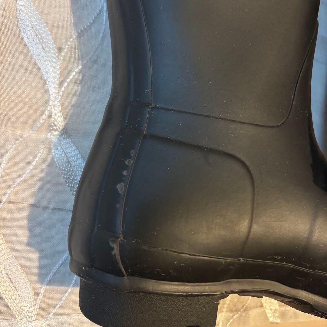 ⭐️大人気⭐️HUNTER レインブーツ UK6 25cmブラック 長靴