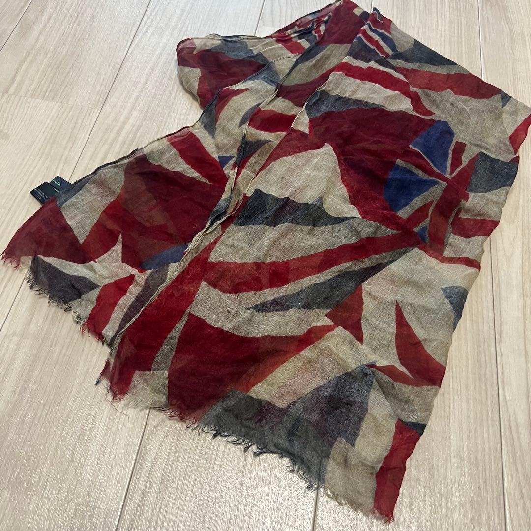 【Paul Smith】 ポールスミス ストール ユニオンジャック 限定品