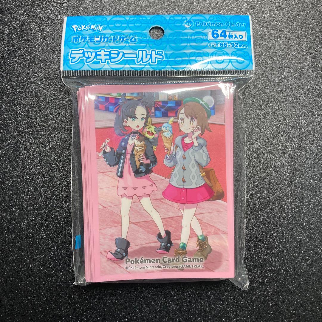 ポケモンカード　ユウリ&マリィ　デッキシールド　デッキケース　プレイマット
