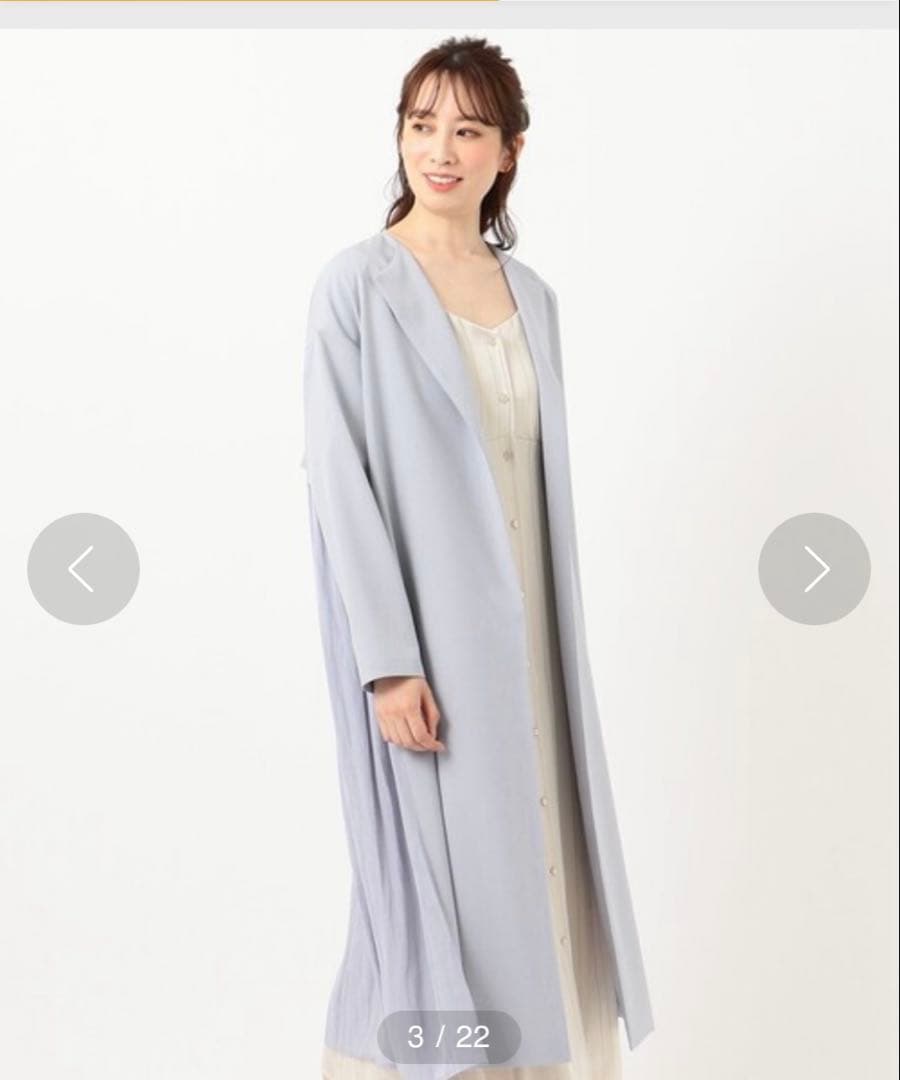【TOCCA LAVENDER】Airly Belted Coat コート