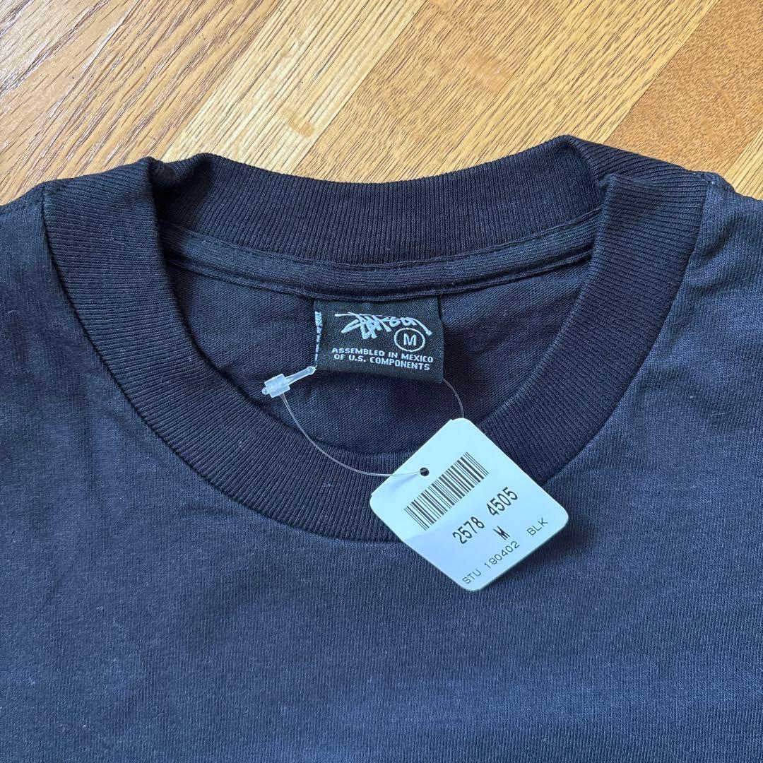 00s STUSSY ローマ法王プリント Tシャツ タグ付き