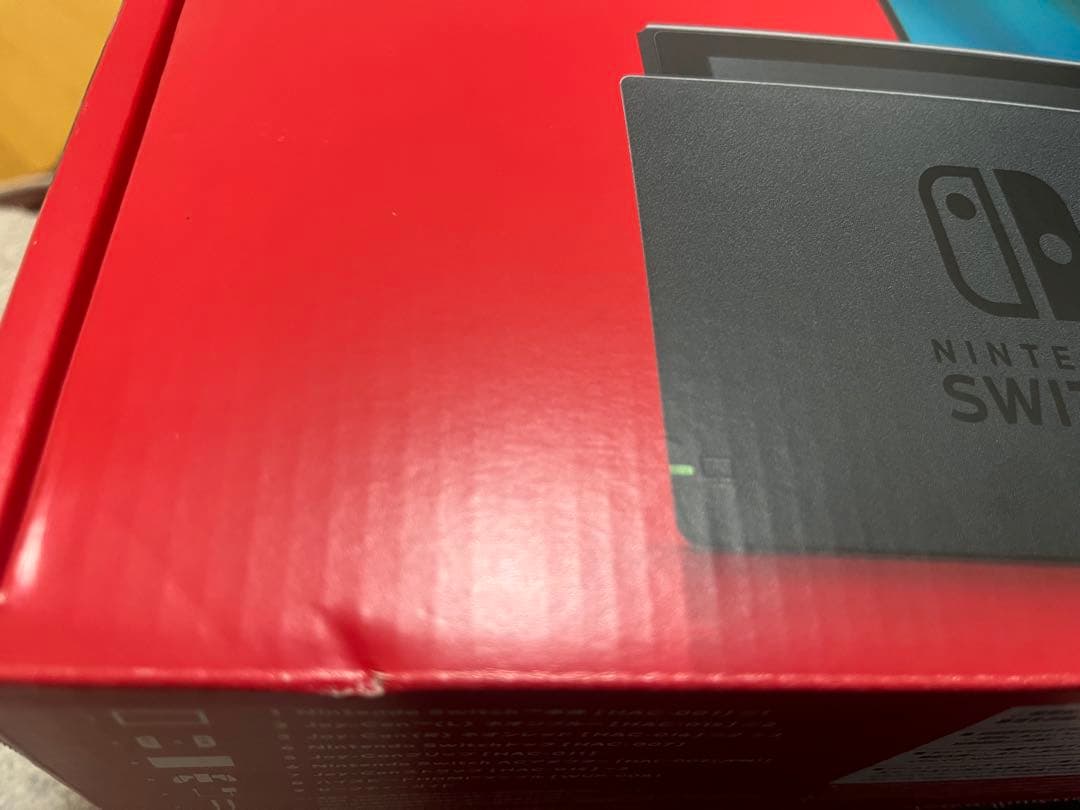 日曜日限定)Nintendo Switch 本体 青/赤Joy-Con、ケーブル