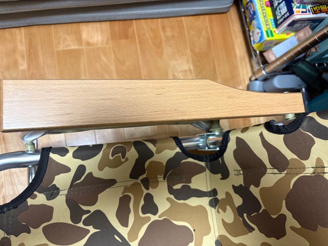 専用出品‼️廃盤品 CAPTAIN STAG アルミ背付ベンチ　ダックカモ