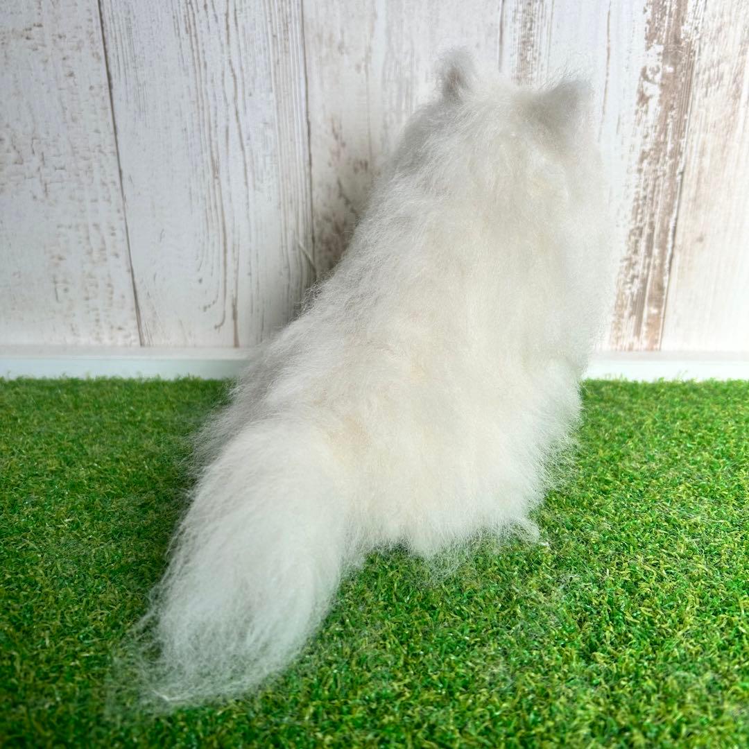 即購入可能です。羊毛フェルト【ポメラニアン】犬　※他の犬種のオーダーも受付中です