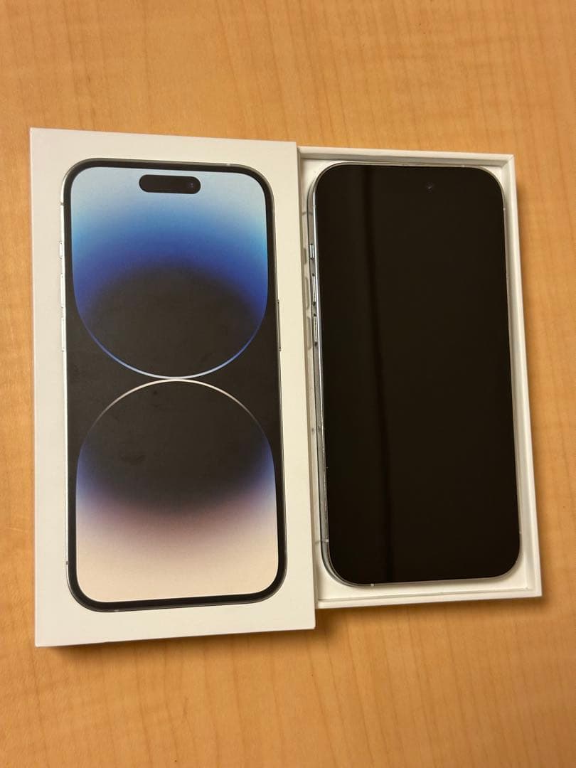 iPhone 14 Pro 256GB Simフリーシルバー動作良好ジャンク扱い