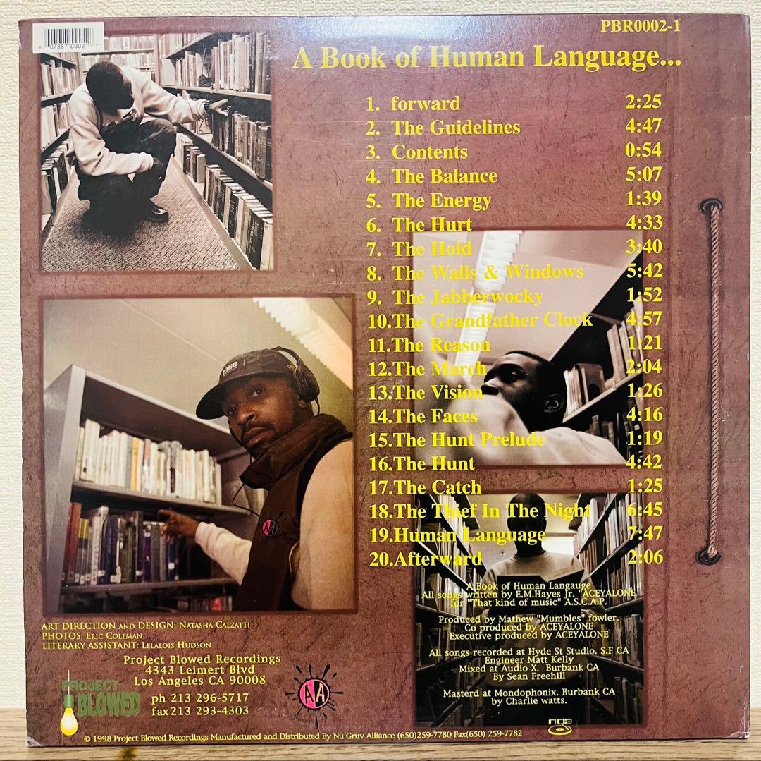 Aceyalone – A Book Of Human Language