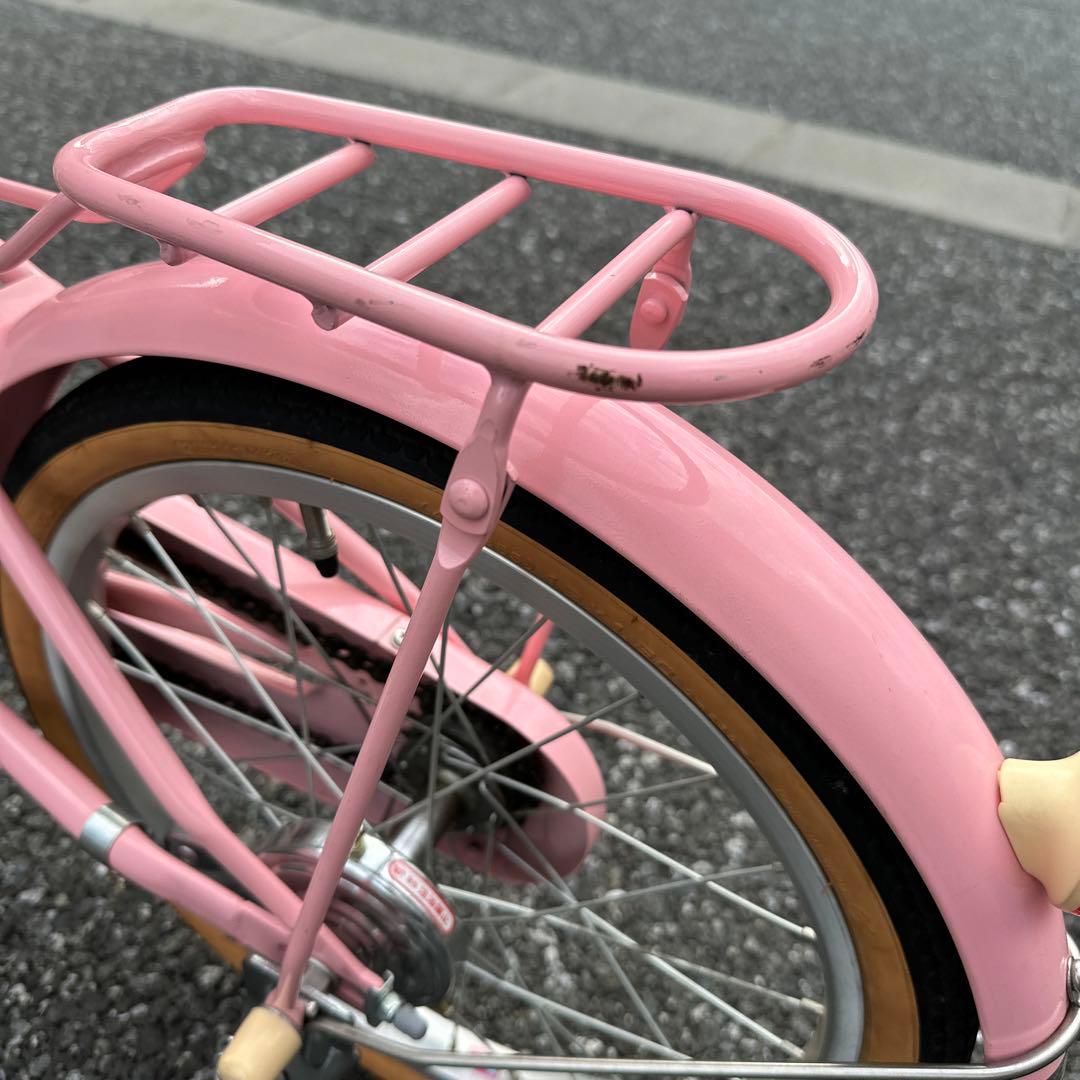 [直接引取り限定]子ども自転車18インチ HACCHI ピンク