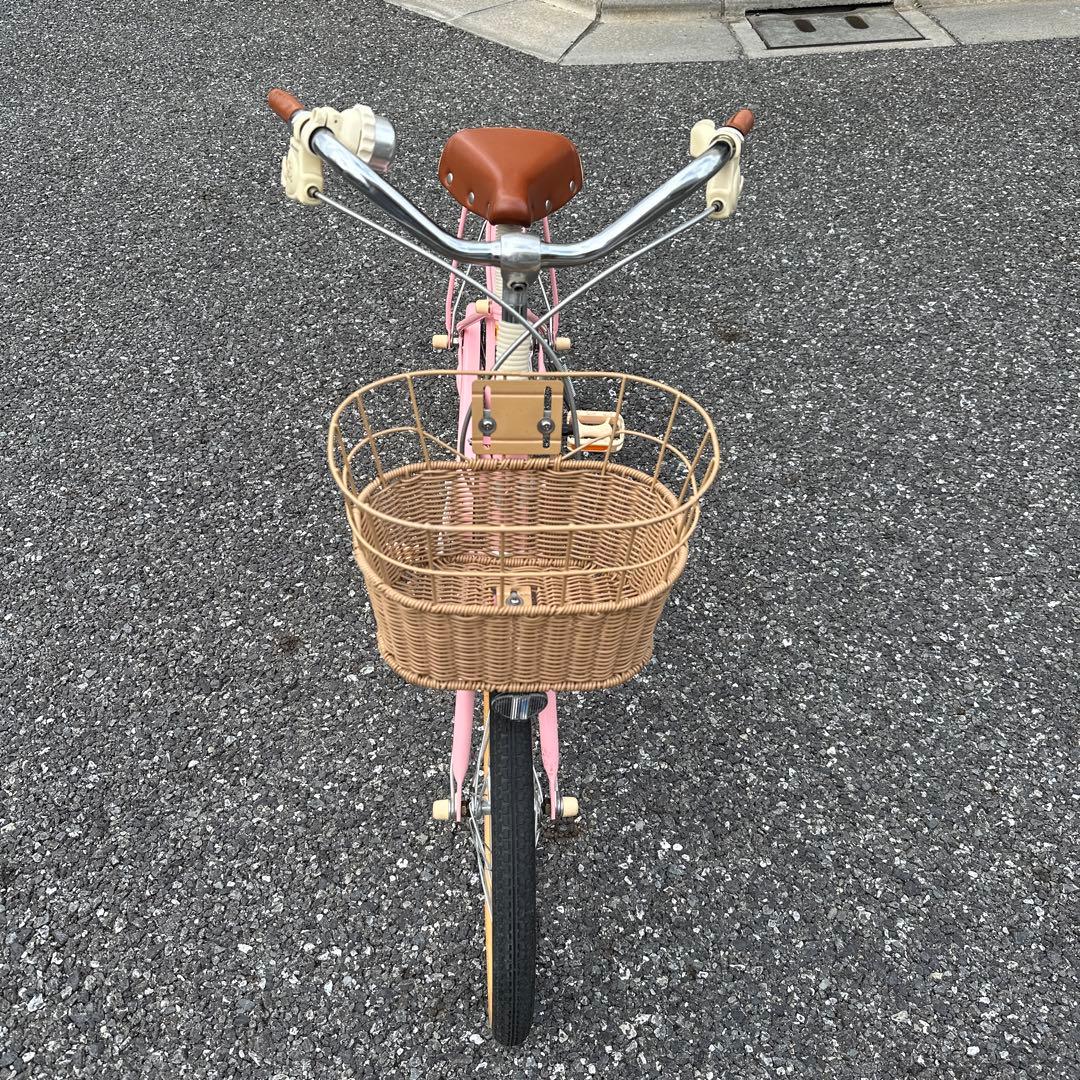 [直接引取り限定]子ども自転車18インチ HACCHI ピンク