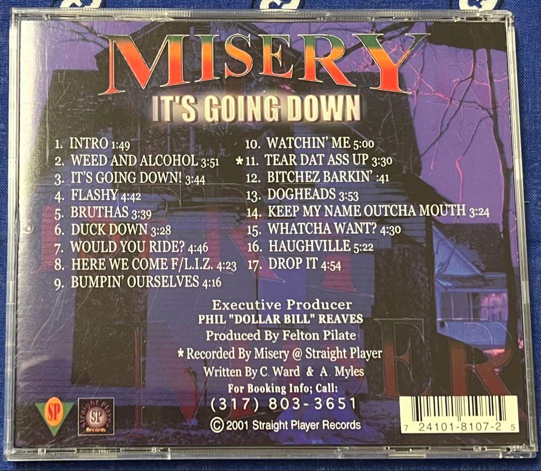 洋楽 MISERY / IT'S GOING DOWN g-rap g-funk