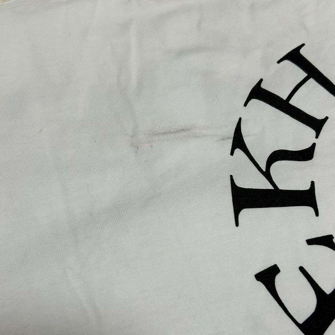 KHAITE（ケイト）サークルロゴ 白 半袖Tシャツ S レディース コットン