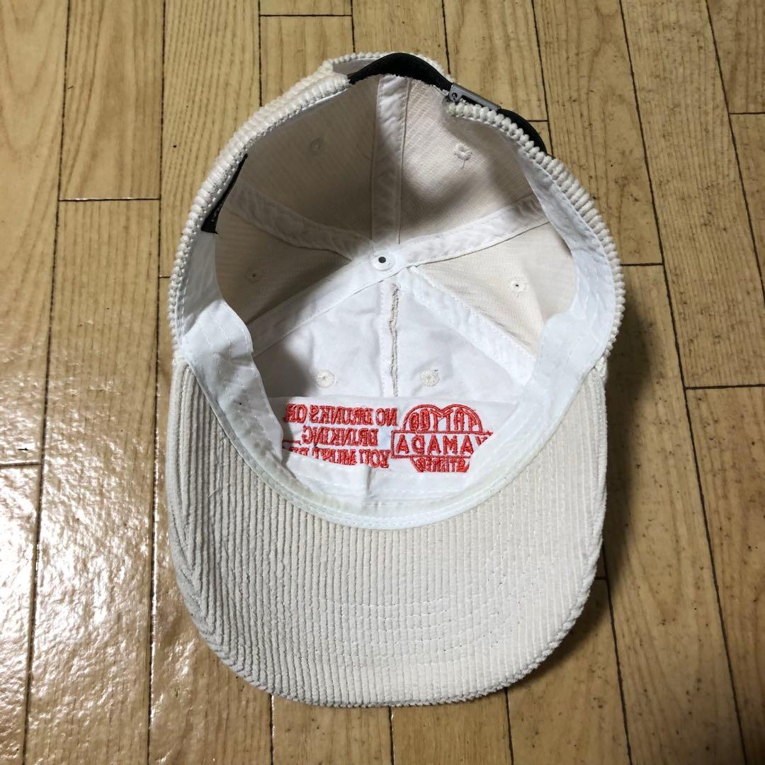 山田レン着用❗️タトゥースタジオヤマダ TSY コーデュロイ キャップ 白