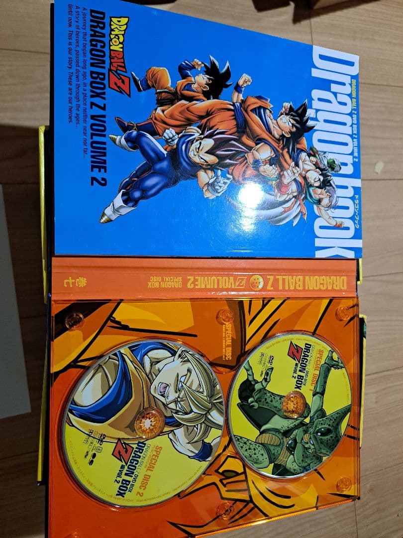 ドラゴンボールZ DVD BOX ボリューム1&ボリューム2