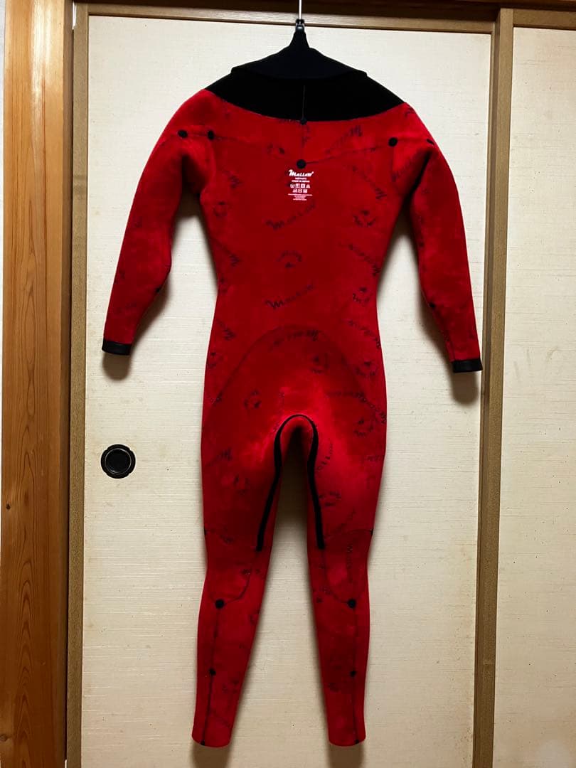 メローウエットスーツ　 ジャージセミドライロングチェストZIP 5mm3mm