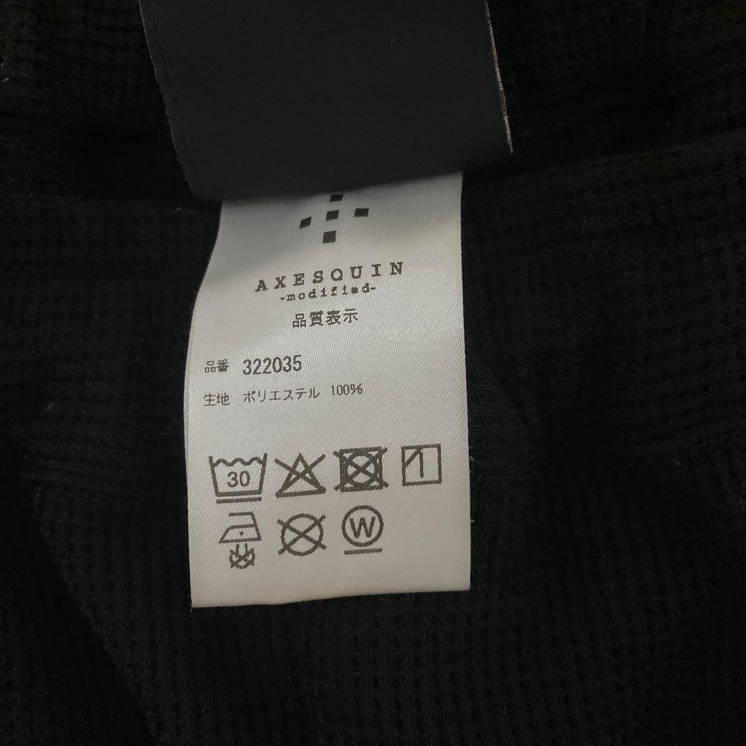 新品　AXESQUIN modified QDエコワッフルリラクシングパンツ