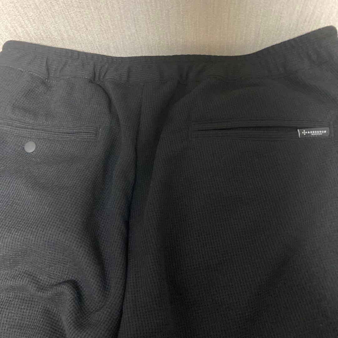 新品　AXESQUIN modified QDエコワッフルリラクシングパンツ