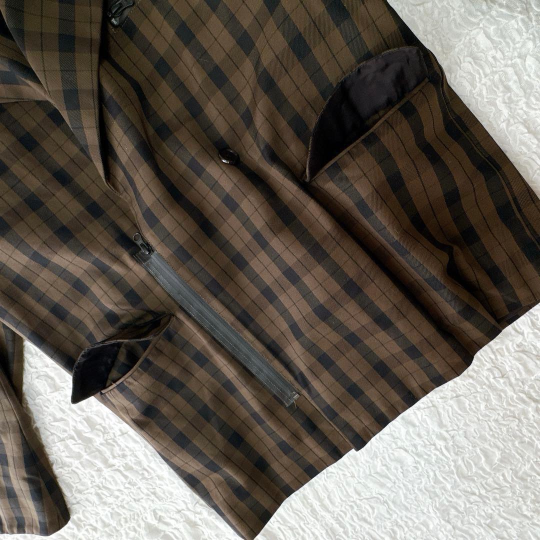 yoko sakamoto ヨーコサカモト BIG JACKET CHECK