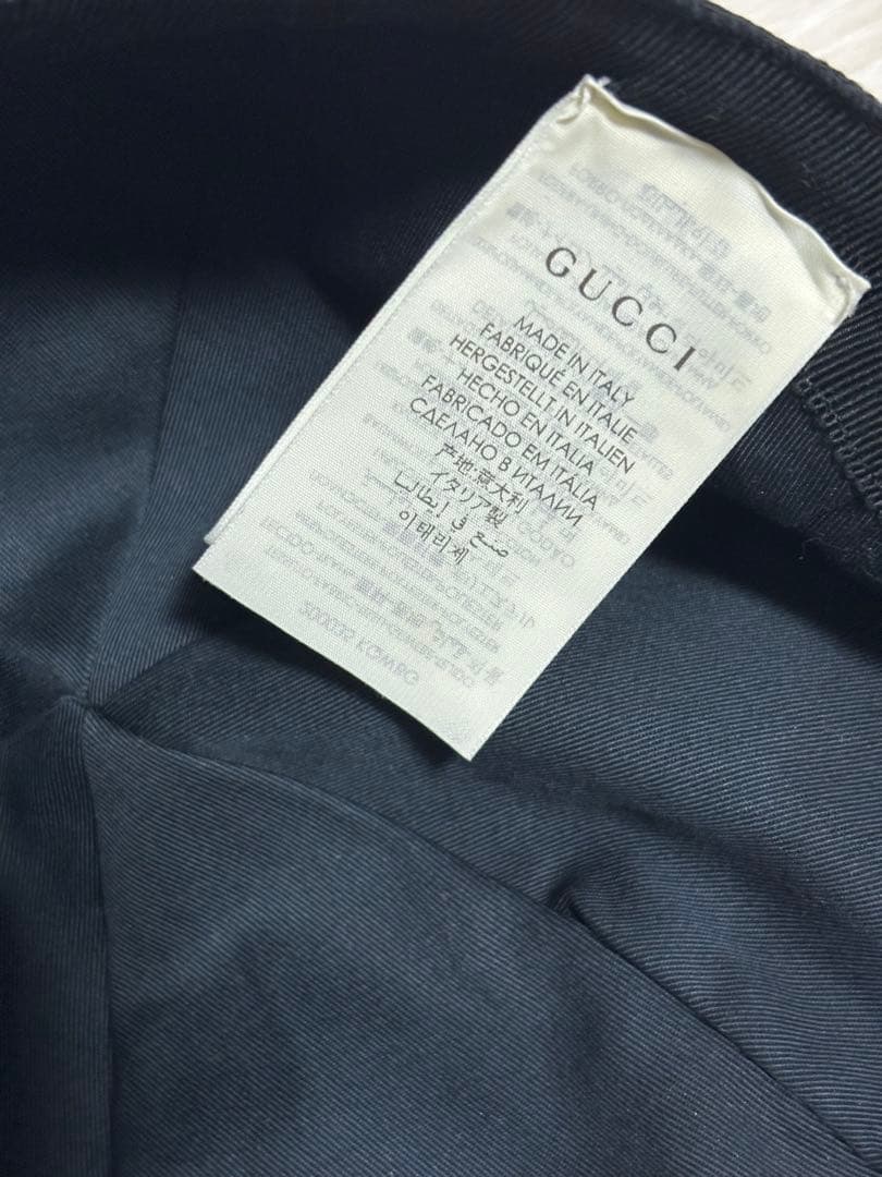 美品　GUCCI GGパターンキャップ