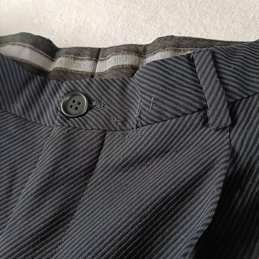 GIORGIO ARMANI 黒タグ ストライプ スーツ セットアップ 48