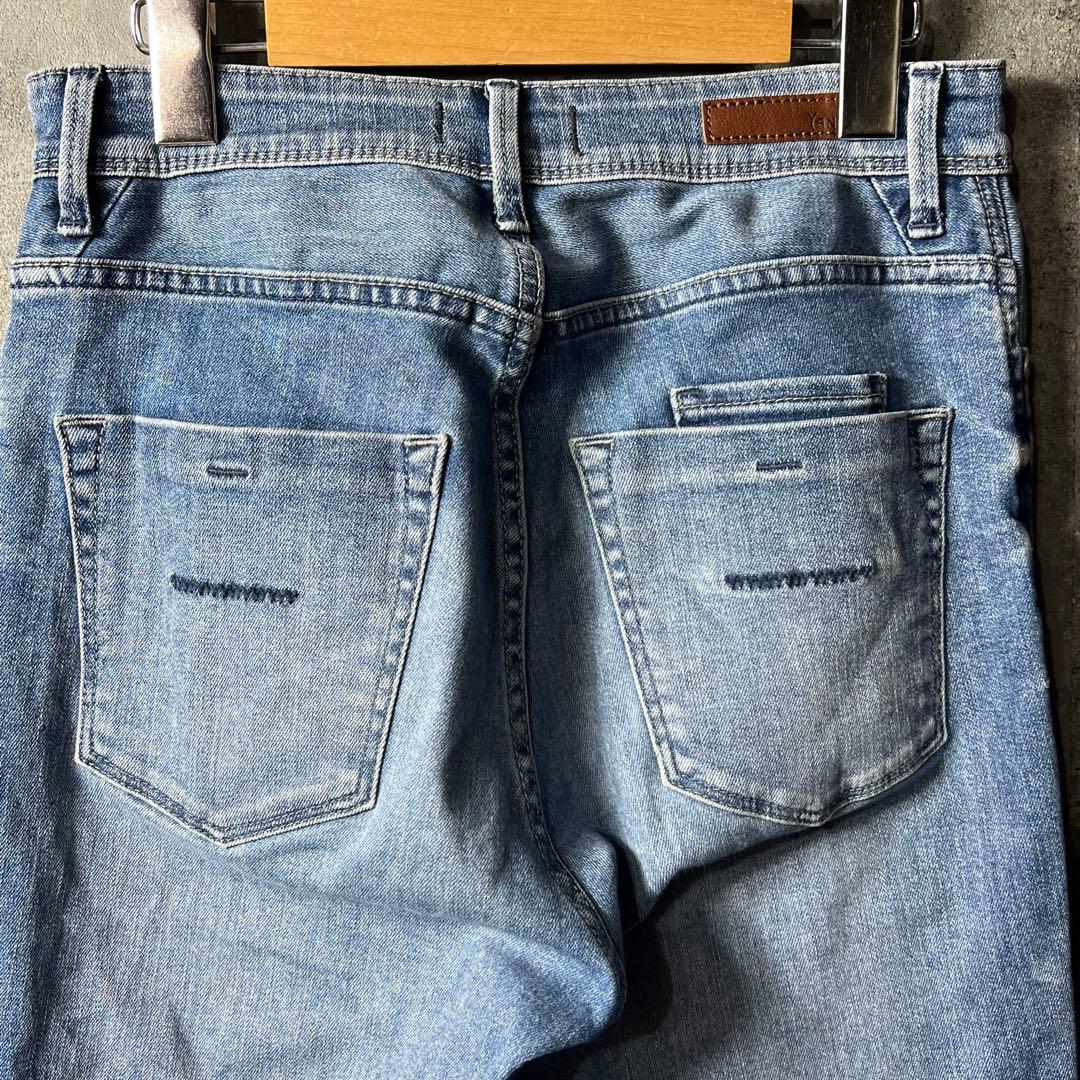 YANUK ヤヌーク 57122301 ブーツカットデニム パンツ 26