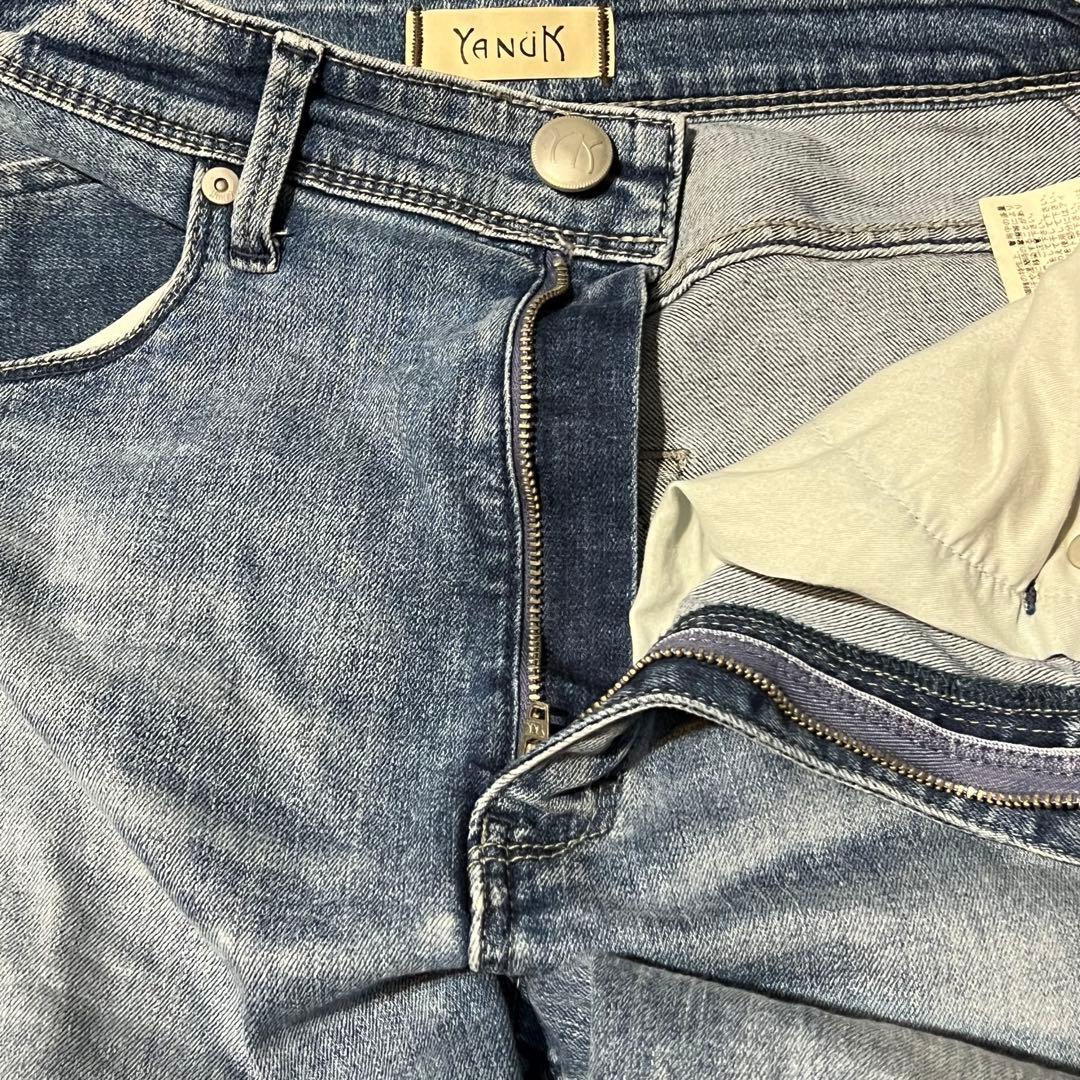 YANUK ヤヌーク 57122301 ブーツカットデニム パンツ 26
