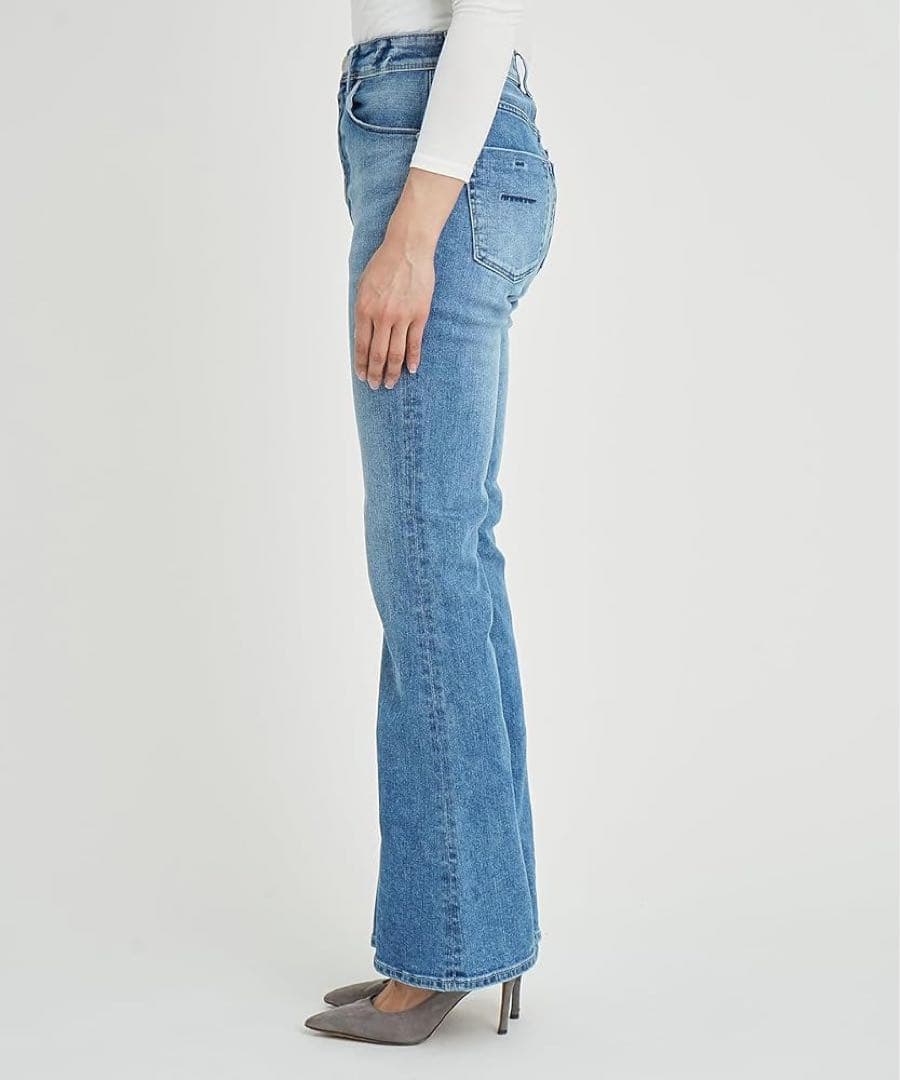 YANUK ヤヌーク 57122301 ブーツカットデニム パンツ 26