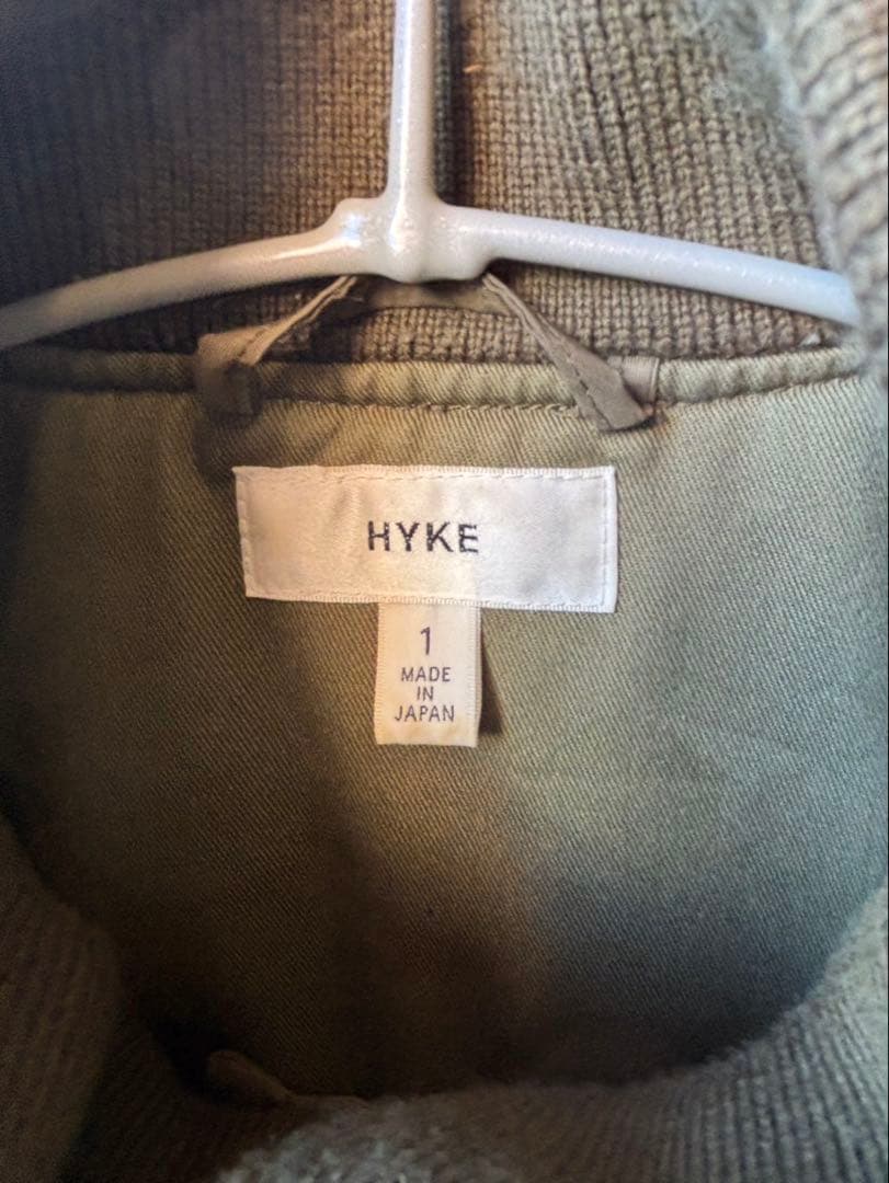 HYKE モッズコート オリーブ サイズ1