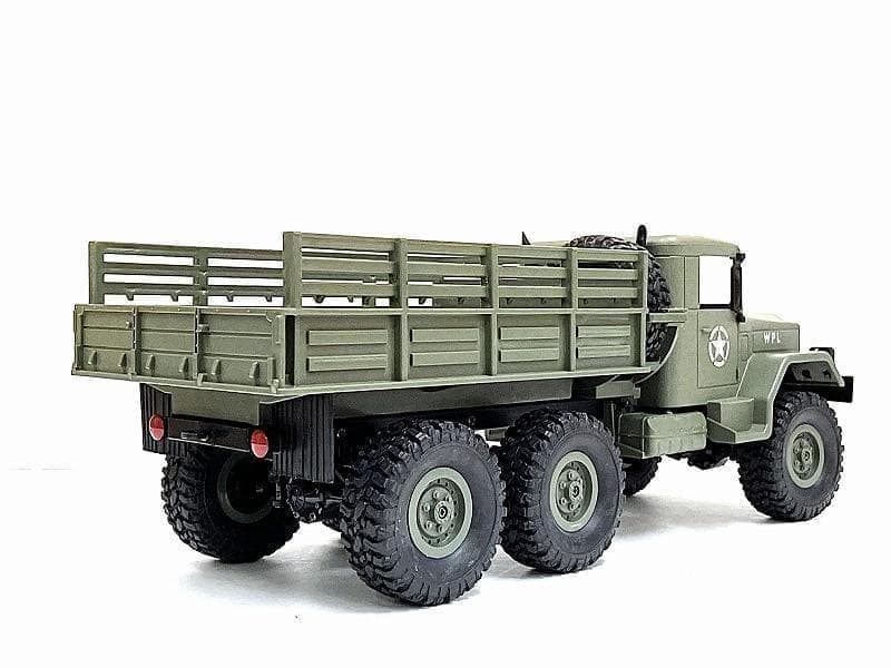 技術基準適合証明済　WPL 1/16 6WD 軍用トラックラジコン 緑