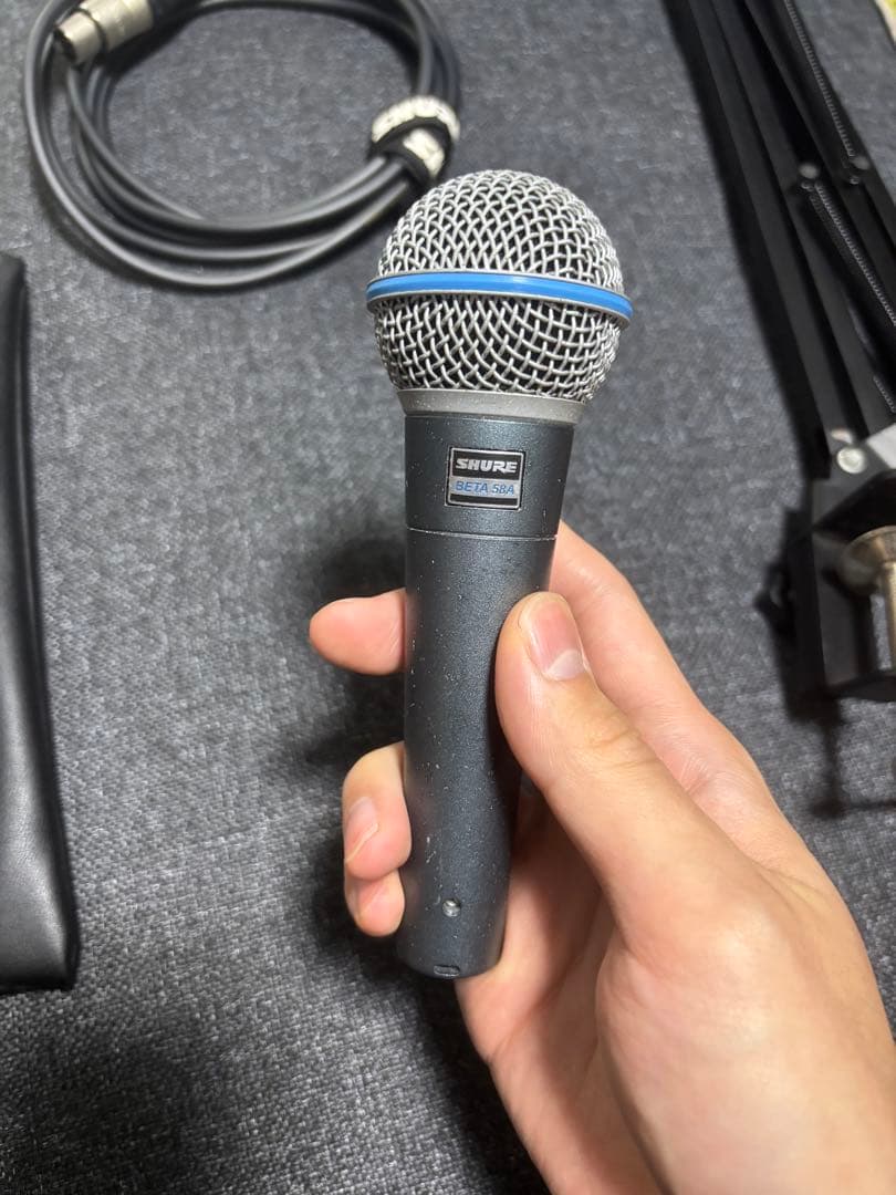 SHURE BETA 58A ダイナミックマイク セット